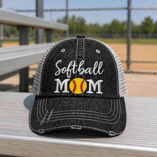 Gorro softball para mujer modelo 302 gris oscuro miniatura 4