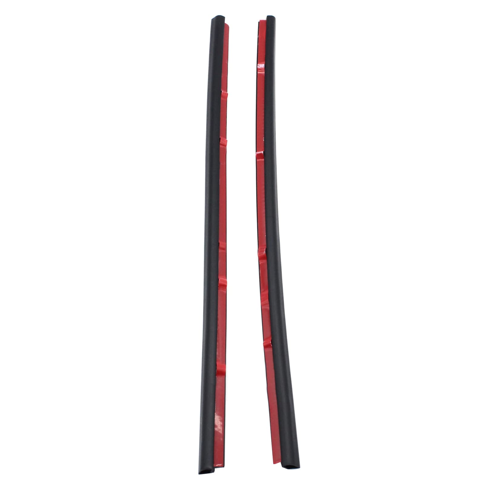 Sostituzione della Guarnizione del finestrino del Vetro Laterale del Quarto Posteriore Sinistro + Destro per Renault Clio 3 Porte 2X