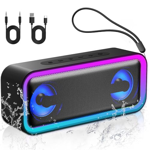 Portable Bluetooth Speaker, 30W Loud Stereo Wireless Speaker...