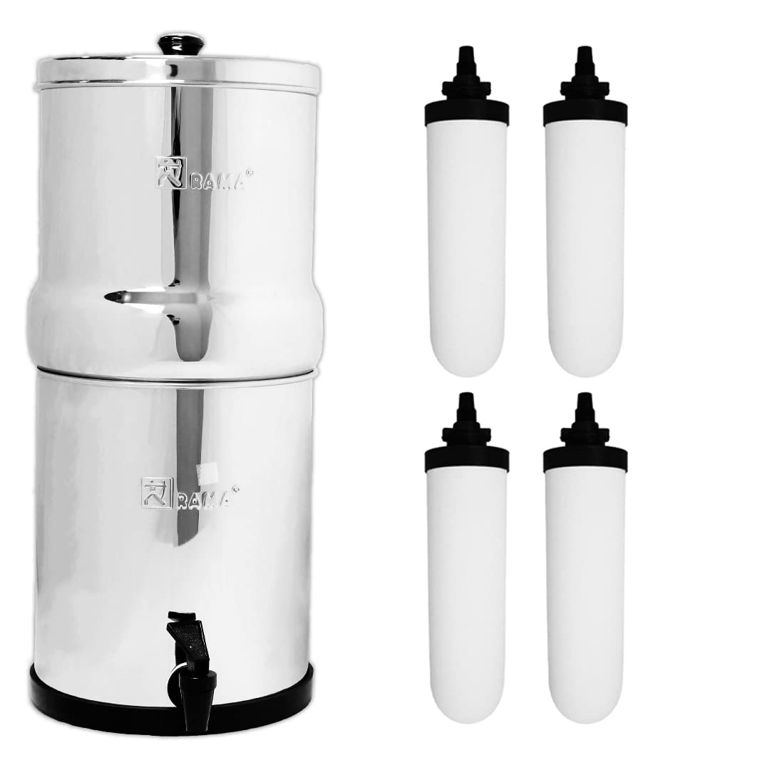RAMA Gravity Water Filter and Purifier, 17Litre Storage, (17Litre