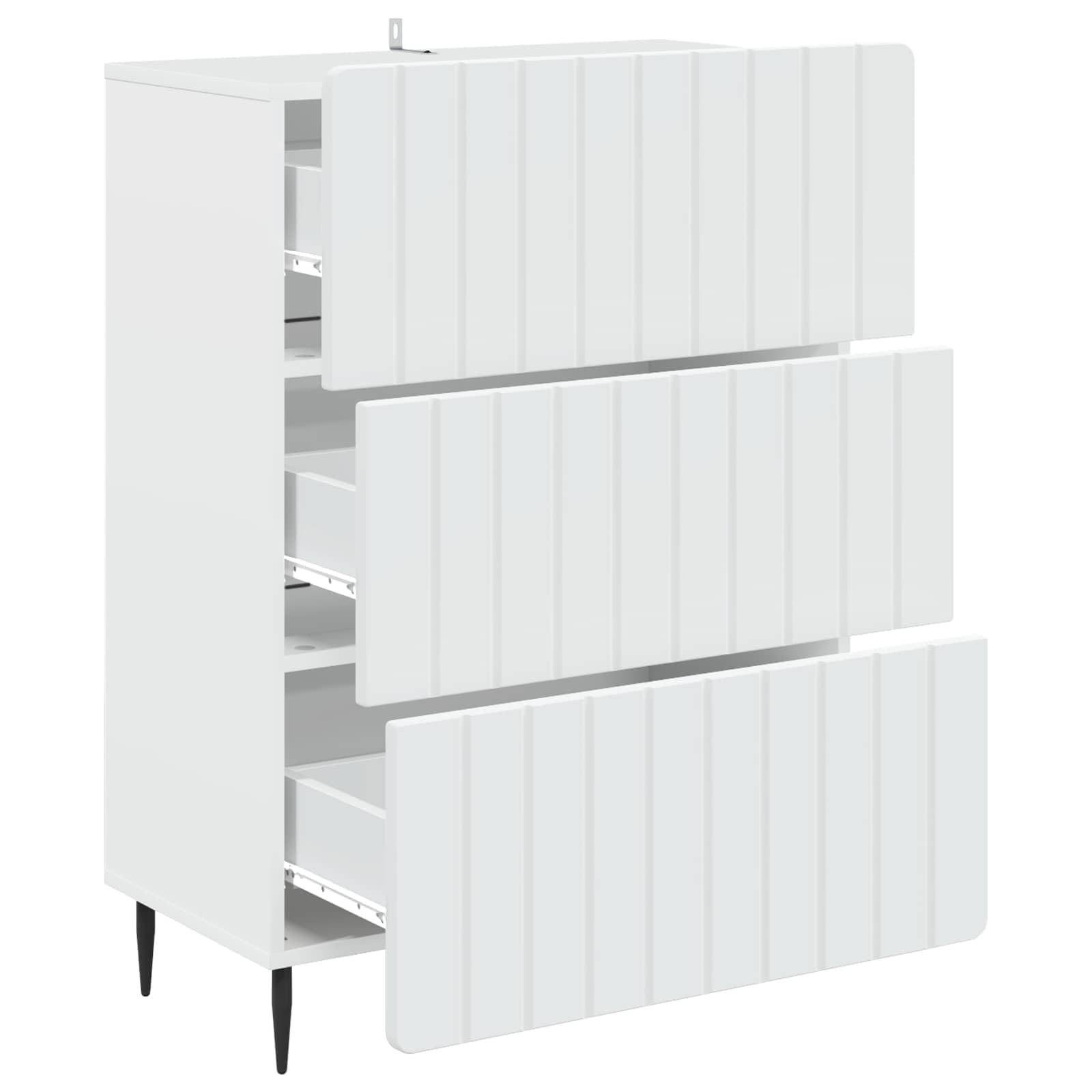 Mobile Con Cassetti Bianco 66 x 34,5 x 92 cm