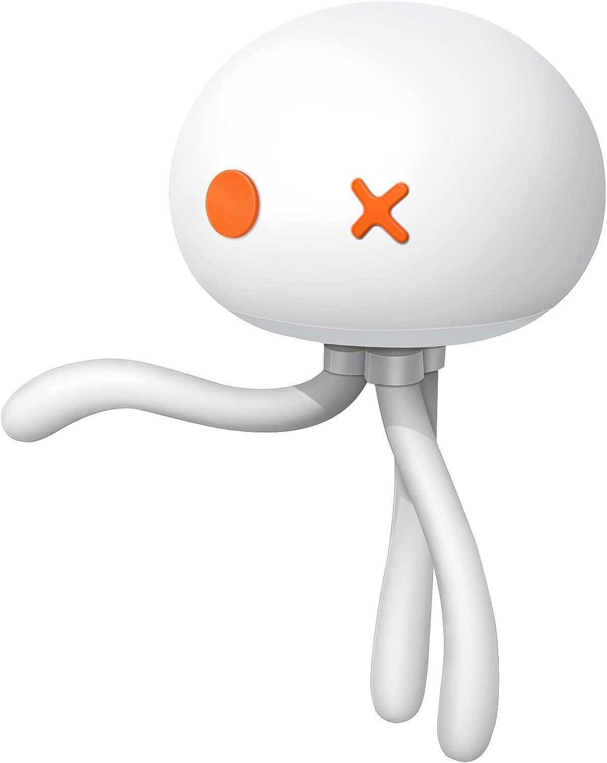 Excefore Night Light for Kids, Night Light for Baby Toddler Girls Boys Birthday Gifts Room Decor, USB Rechargeable Nursery Led Lamp, 40 Hrs Working Time Jellyfish Bedside Lamp - 3 Light Mode (White)