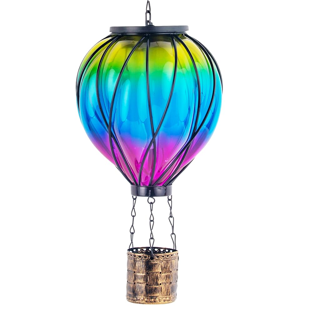 Amazon.com: Giole Gradient Color Solar Hot Air Balloon