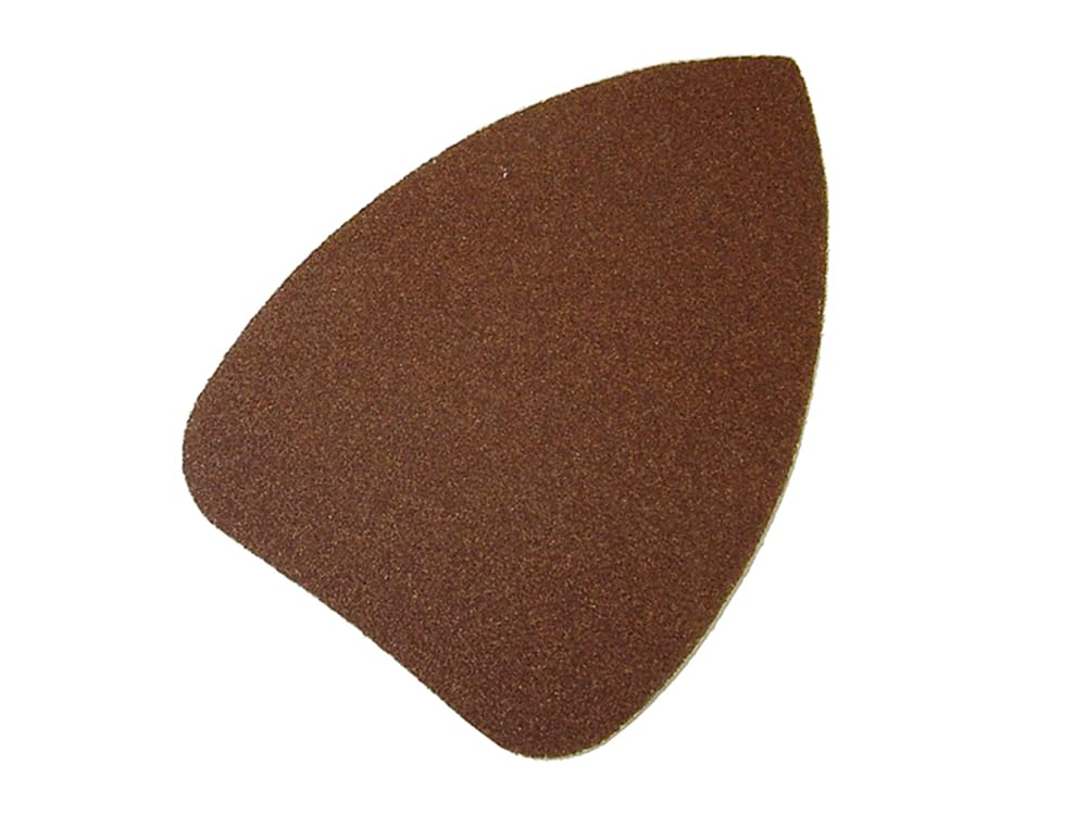 Faithfull AOMOUSEM Hook and Loop Plain Mouse Medium Sander Sheet - Red
