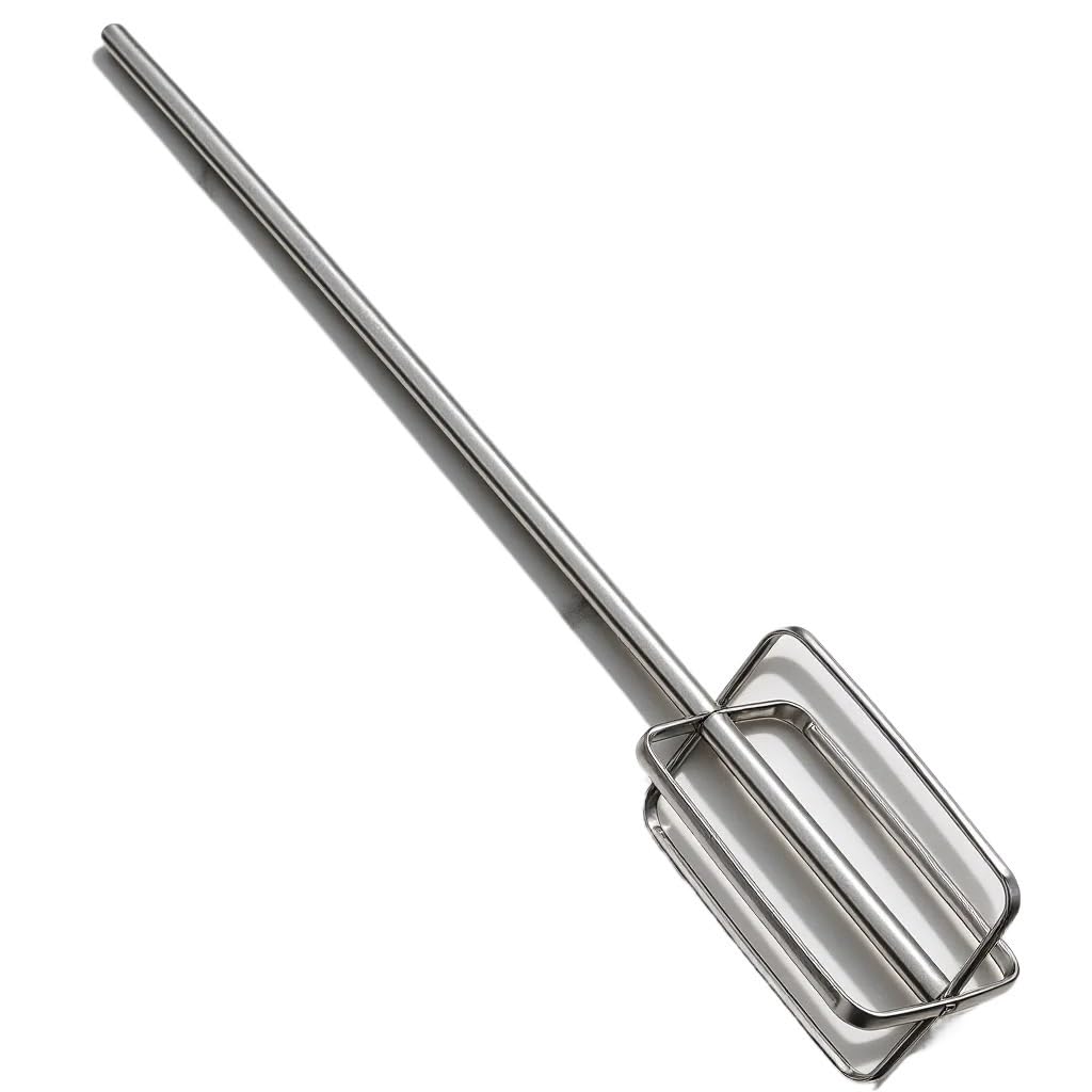 3PCS Rührstab 40Cm Edelstahl verdickter Fleischbesen Für Rührgeräte
