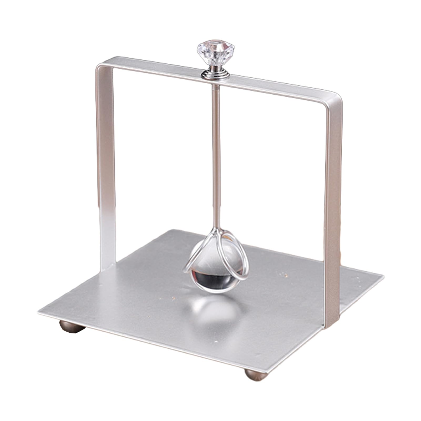 Square Napkin Holder,with Weighted Arm,Durable Iron Frame Windproof Dispenser,Stable Cocktail Napkin Holders for Home And