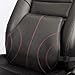 KOYOSO Coussin Lombaire Voiture Appui Support Dorsal Soutien Lombaire - Noir