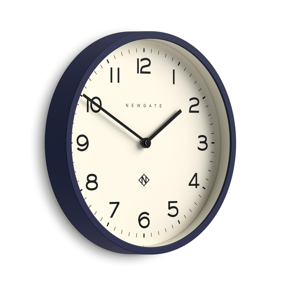 NEWGATE® Number Four Echo wall clock, Midnight Blue, 30 x 30 x 4.5 cm - Image 2