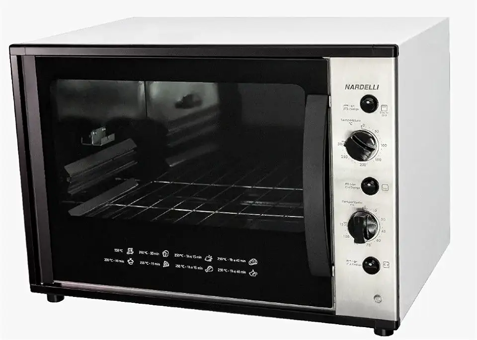 Forno Eletrico Bancada Nardelli Smart60s Com Espeto Giratorio
