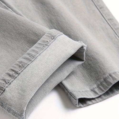 Mens Jeans Slim Fit Ripped Skinny Straight Leg Cargo Denim Pants Fashion Y2k Multi-Pocket Street Tactical Trousers2