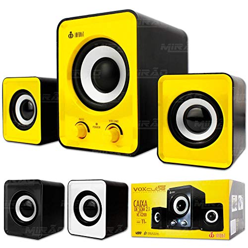 Caixa de Som Subwoofer 2.1, VC-G200