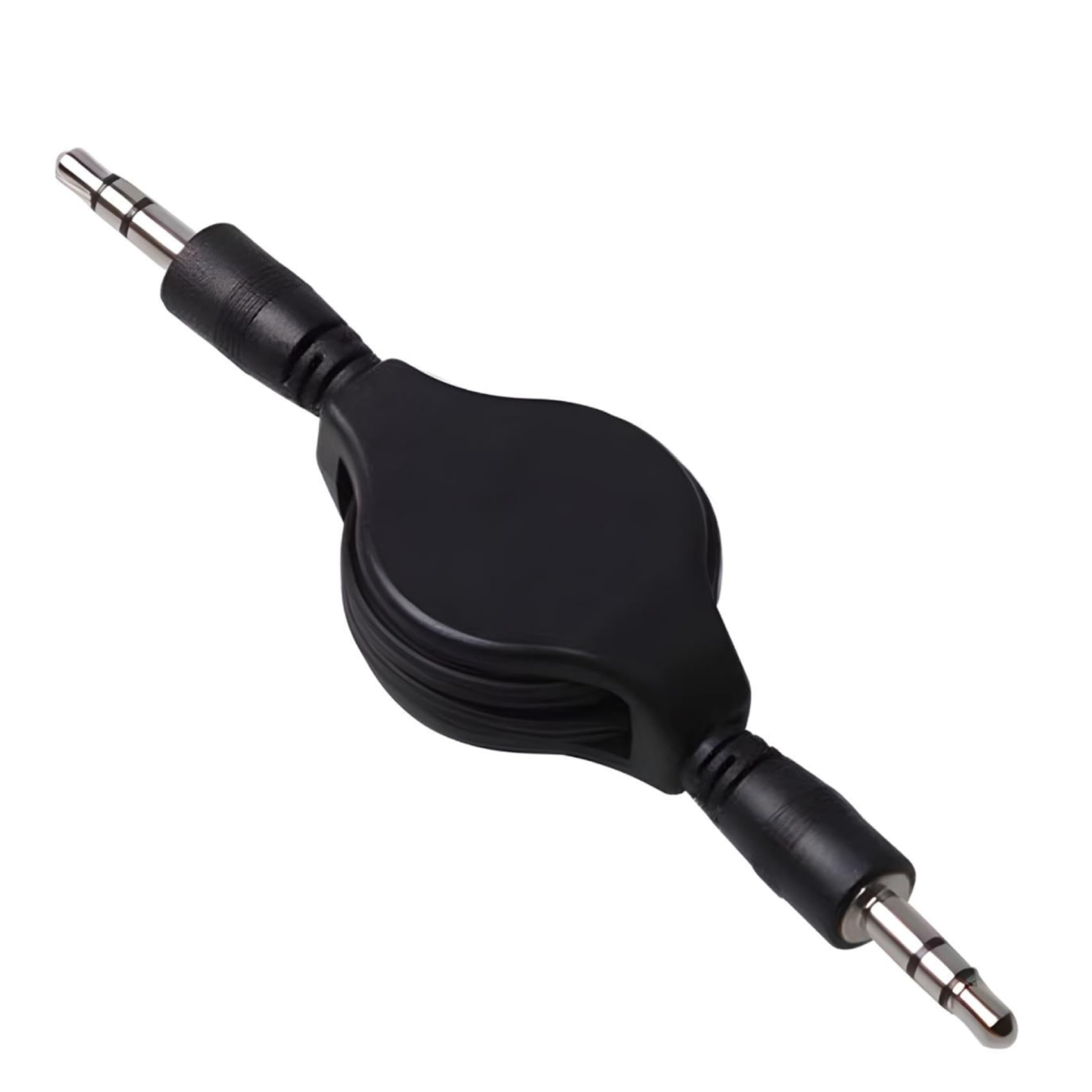 JINHEZO 3.5 mm Auxiliary Cable Cord for iPod/iPhone/Zune/Car Stereo/MP3 - Black