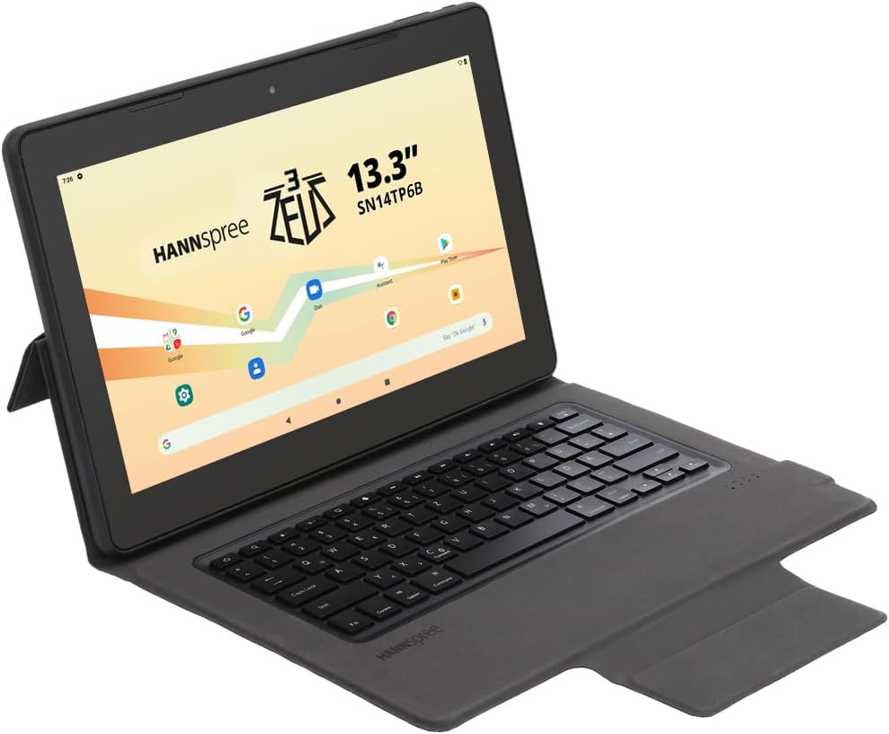 Hannspree Tab 13.3 Zeus 3 SN14TP6B IPS tablet with detachable keyboard case