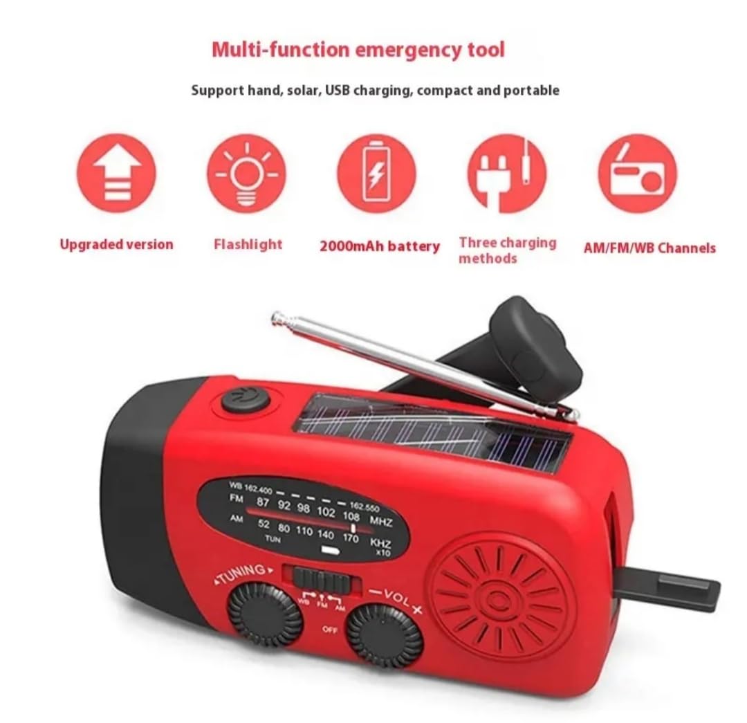 Kit Supervivencia Especial apagon Completo! Mochila potabilizador Camping Gas Radio a manivela Linterna etc