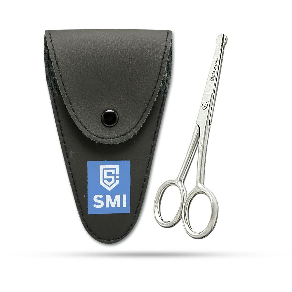 Suvorna Forbici Barba E Baffi 5" Forbice Barba Uomo Forbici Per Baffi Forbici Per Sopracciglia, Forbicine Peli Naso, Forbici Barbiere Come Taglia Peli Naso E Orecchie E Sopracciglia Barbiere Accessori - Foto 9