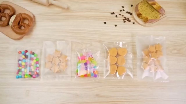 Amazon | SOYBU ガス袋 お菓子 半透明 100枚入れ クッキー袋 個包装