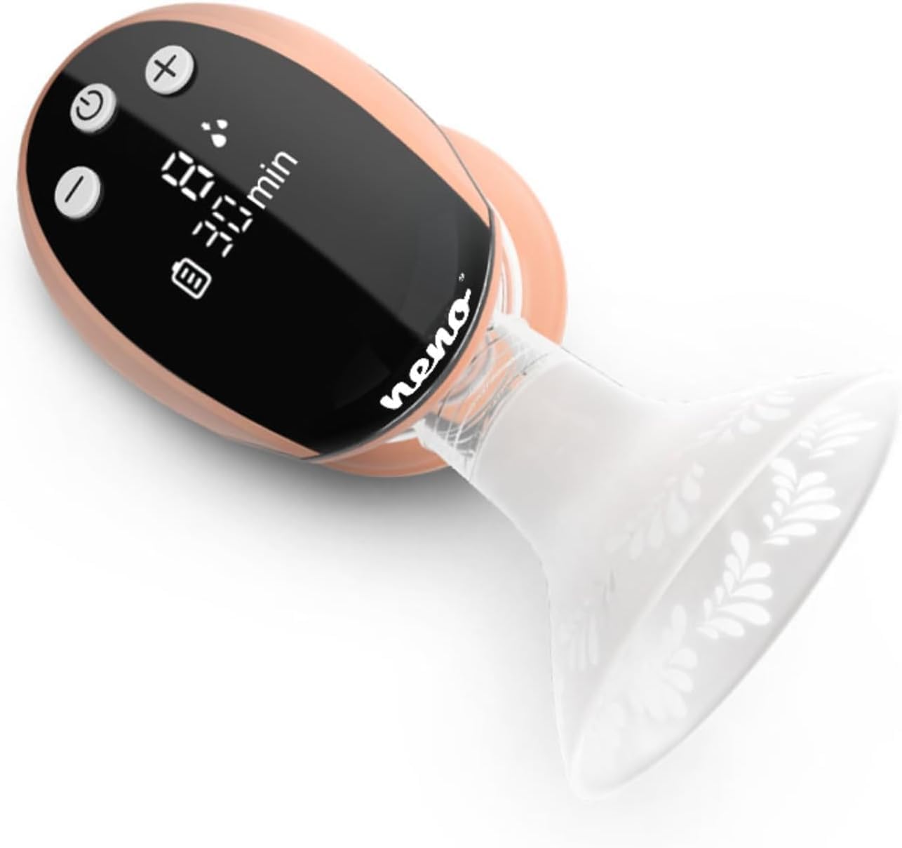 Neno Primo Tire-Lait Électrique Sans Fil Double Phase, 2 Modes et 14 Niveaux, Technologie AIR SUCTION, Téterelle en Silicone, Rechargeable, Complet avec Biberon et Sachets de Conservation du Lait