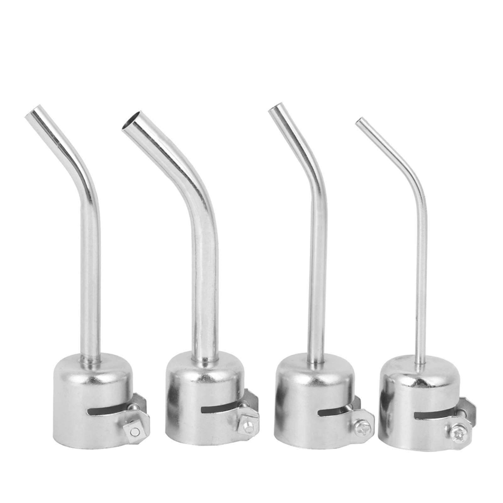 Walfront Buse de Pistolet à Air Chaud Coudée Etendue en Alliage d'Aluminium Universelle pour 850 850A 852 852D 852D + 950 Pistolet à Chaleur