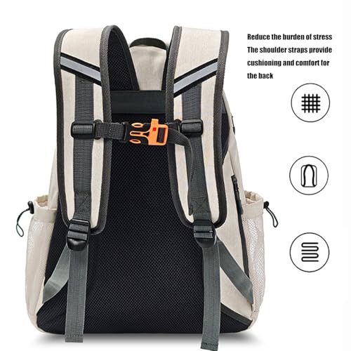 Sac de tennis à dos ergonomique pour ranger facilement une raquette - 3