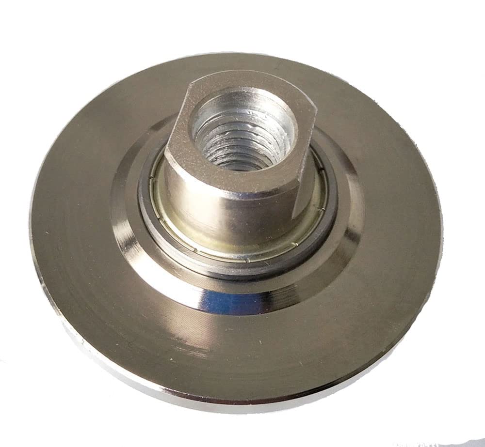 34 Inch B20 Edges Demi Half Bullnose Vacuum Brazed Diamond Hand Profiler Router Bit Profile Wheel with 58-11 Thread for Granite Concrete Marble Countertop