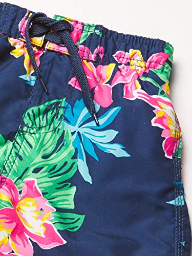 Image of Kanu Surf Boys' Dominica Floral Quick Dry Beach Board Shorts Swim Trunk