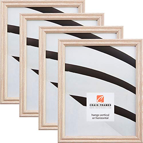 Craig Frames 200ASHWW 8 x 10�C���` �t�H�g�t���[�� �z���C�g�E�H�b�V�� 4�Z�b�g