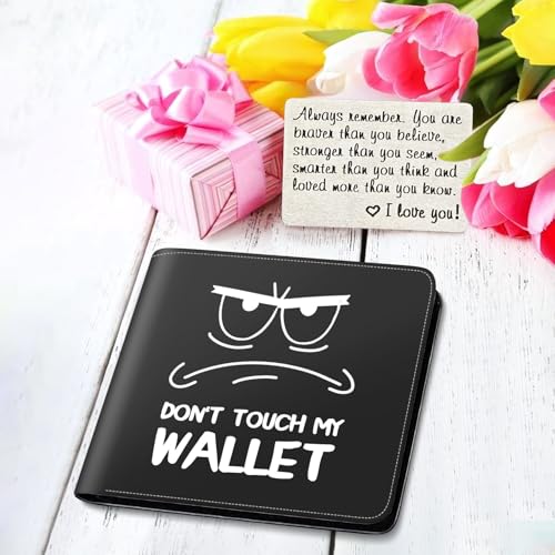 Image of Boys Wallet for Kids, Teen Boy Baseball Wallets 9-12 8-10 8-12, Cool Novelty Leather Bifold Rfid Blocking Purse Coin Pocket Zipper Id Window for Children Men Male Youth Guys Birthday Gifts