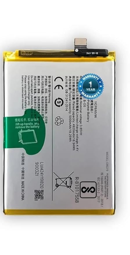 Image of Original BLP775 Battery for Oppo Realme X50 4200 mAh Battery with 1 Year Warranty*** (for Oppo BLP775)
