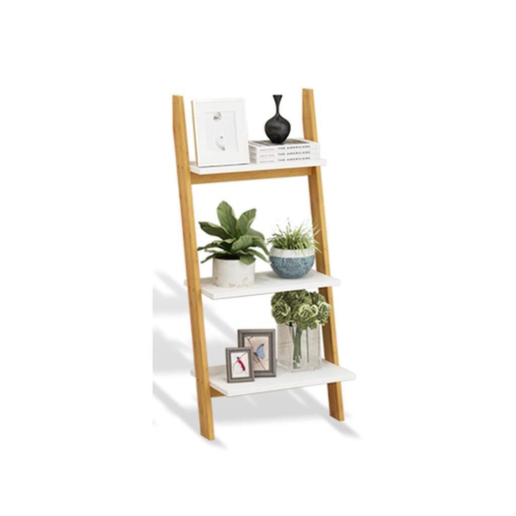 Étagère au sol à plusieurs étages avec rangement trapézoïdal modulable