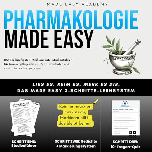Page de couverture de Pharmakologie Made Easy