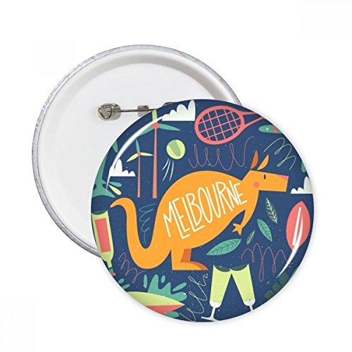Badge kangourou tennis d'Australie pour masquer un accroc de veste