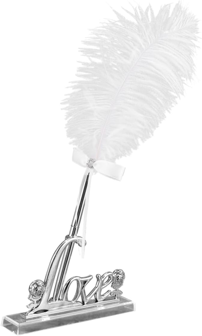 KICHOUSE Metal Sign Pen Wedding Pen Engraved Luxury Chic and Romantic Party Favors