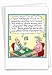 Going to Die - Funny Husband Happy Birthday Card with Envelope (4.63 x 6.75 Inch) - Humorous and Sexy Adult Humor, Bday Greeting Cards for Husbands, Men - Colorful, Comic Stationery Notecard 8547