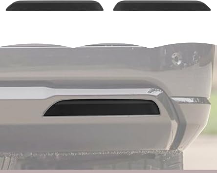 RT-TCZ Smoked Black Rear Fog Light Lamp Trim Cover Decoration Exterior Accessories for Ford Expedition 2022 2023 2024