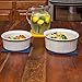 Silicone Trivet/Hot Pads for Hot Dishes - Easy to Clean Pot Holder for Kitchen - Durable, Flexible, & Multi-Purpose Mat That Helps Protect Countertops (7x7 in, Blue, 1 Pair)
