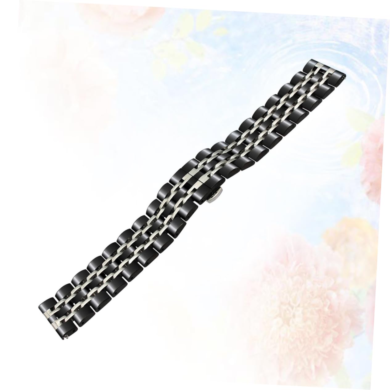 jojofuny Bracelet De Montre De Mode Bracelet De Montre Intelligente Bracelet De Montre En Acier Inoxydable Bracelet De Montre Intelligent S3