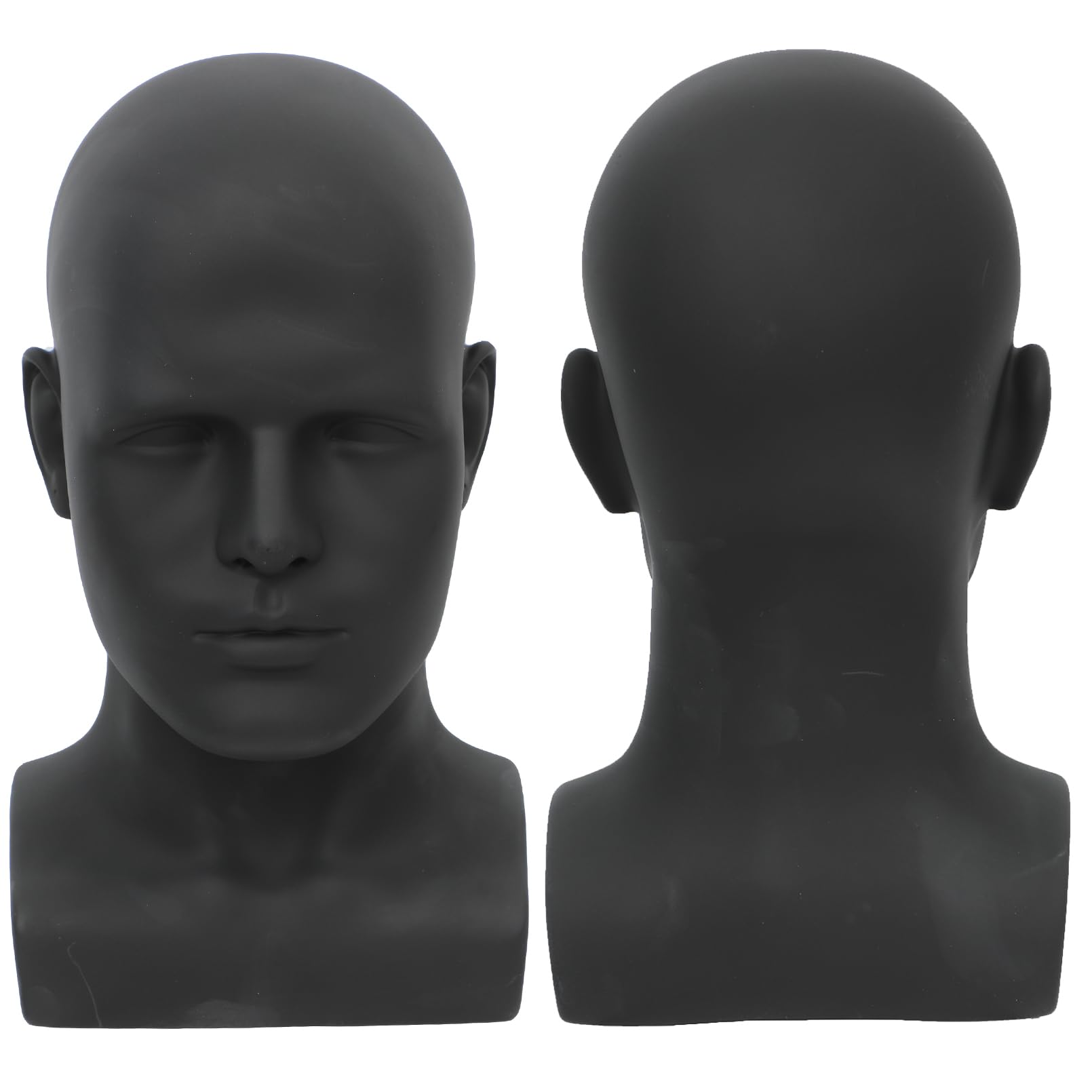Tête de mannequin homme pour ranger chapeaux et bijoux sans encombre