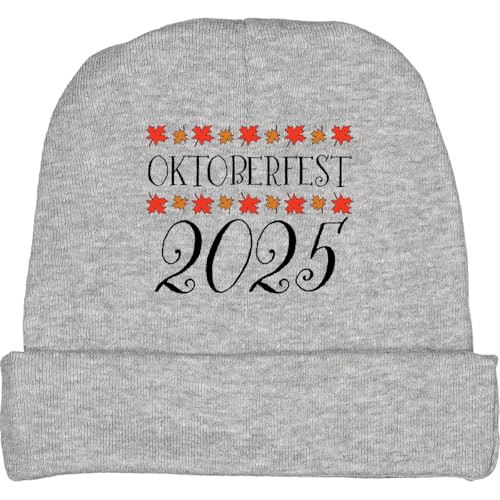inktastic Oktoberfest 2025- Rows of Leaves Baby Beanie Hat
