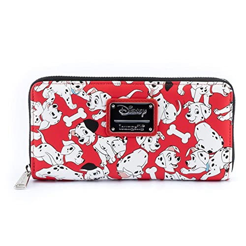 Loungefly Disney 101 Dalmatians 70th Anniversary Ziparound Faux Leather Wallet