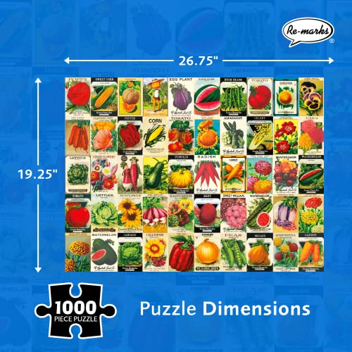 Re-marks - Rompecabezas de 1,000 piezas Heirloom Seeds miniatura 3