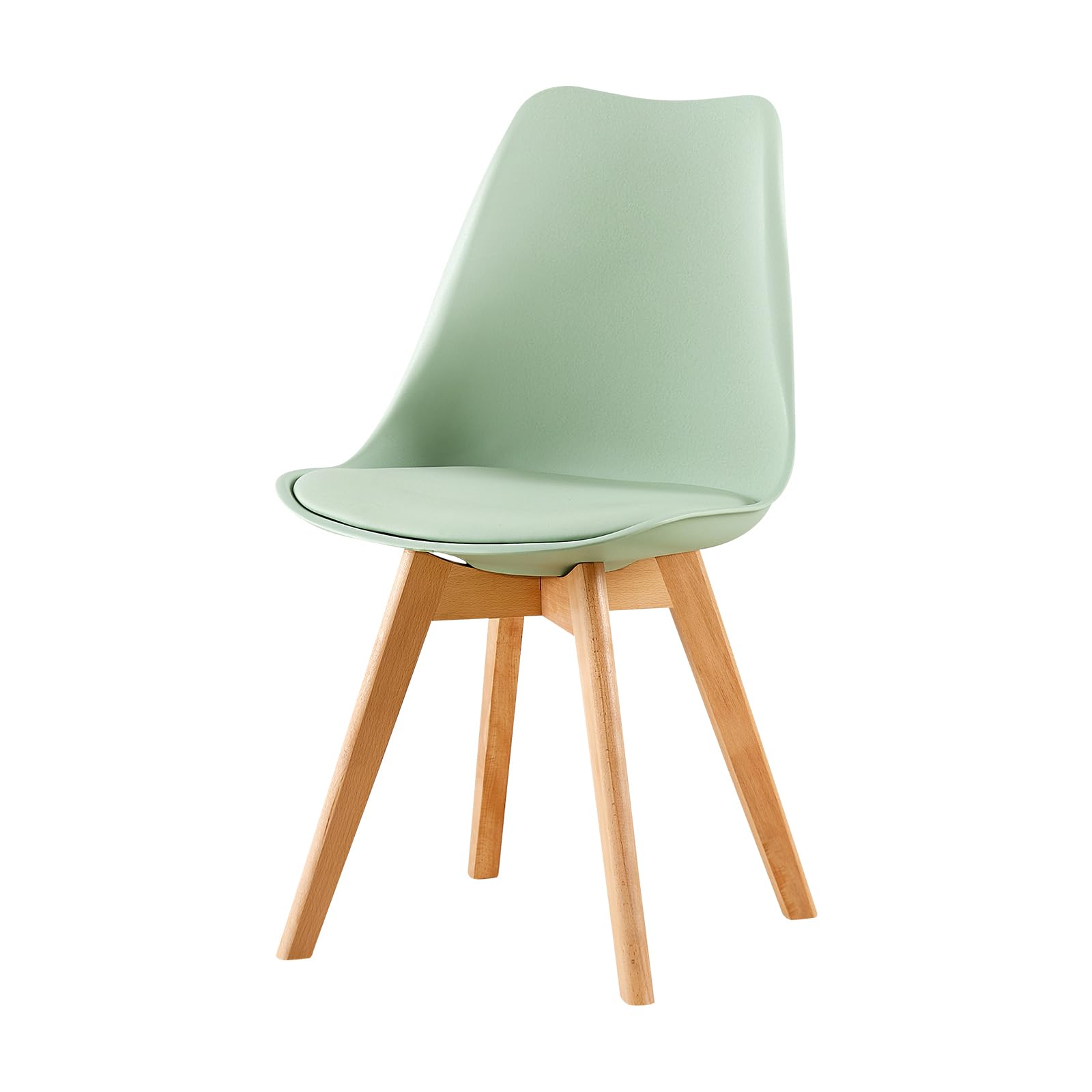 Klapptisch mit 2 Eiscreme-Grün Stühlen, Tischgruppe 60x40 cm, Weiß | Essgruppen Wandklapptisch Wand, Platzsparend, 50 kg, für Kleine Räume und Balkon Küche, 2 Eiscreme-Grün Stühlen