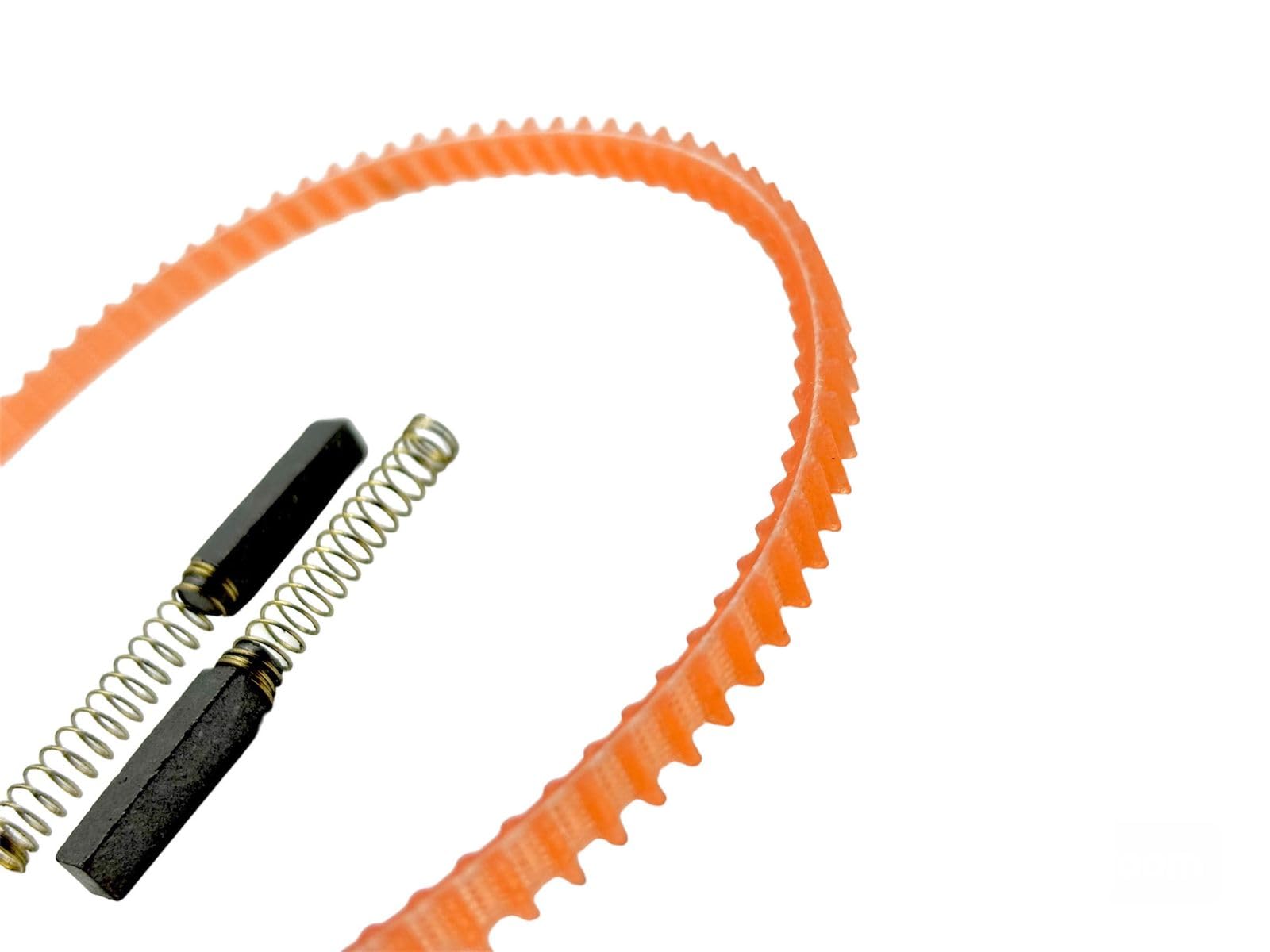 Zenith Nylon and Carbon Sewing Machine Motor Nylon 4 Belt and 8 Carbon Set for Domestic Sewing Machine Motors (Size 115 mm / 4.5 Inch Diameter, Orange) — Amazon image 6