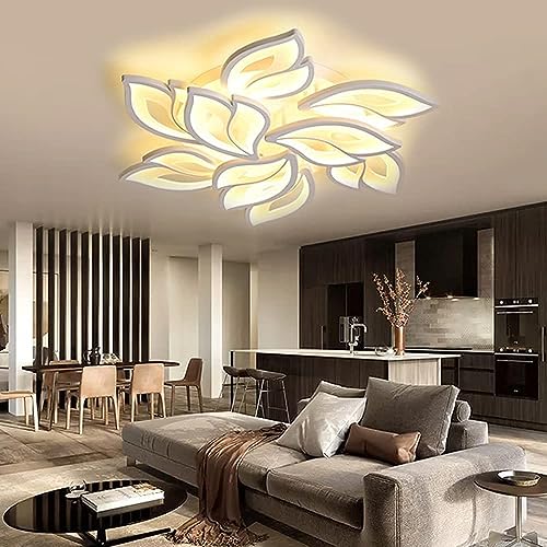 Plafonnier LED moderne réglable pour en finir avec l'éclairage trop agressif du salon