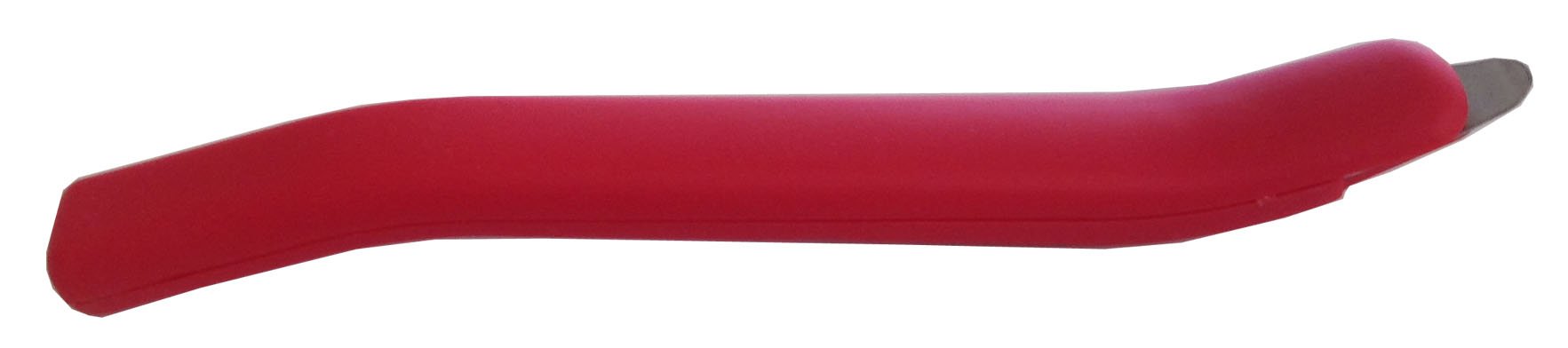 Red Rubberized (Suede Feel) Staple Remover