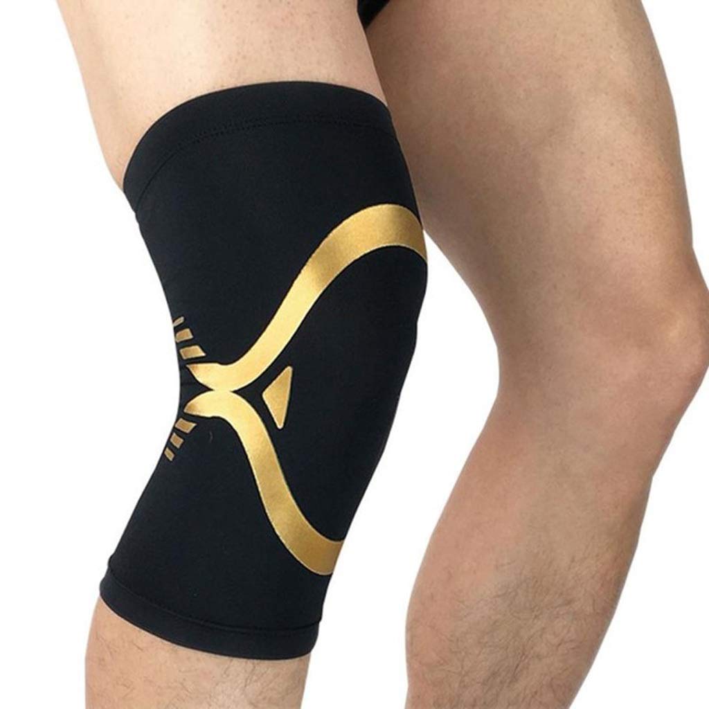 Rodilleras Deportivas Antideslizantes con Soporte, 1 par, protección presurizada, para Atletismo, Ciclismo y Running.