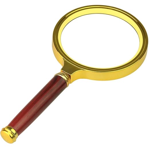 Zurato Double Glass Magnifying Glass 80MM