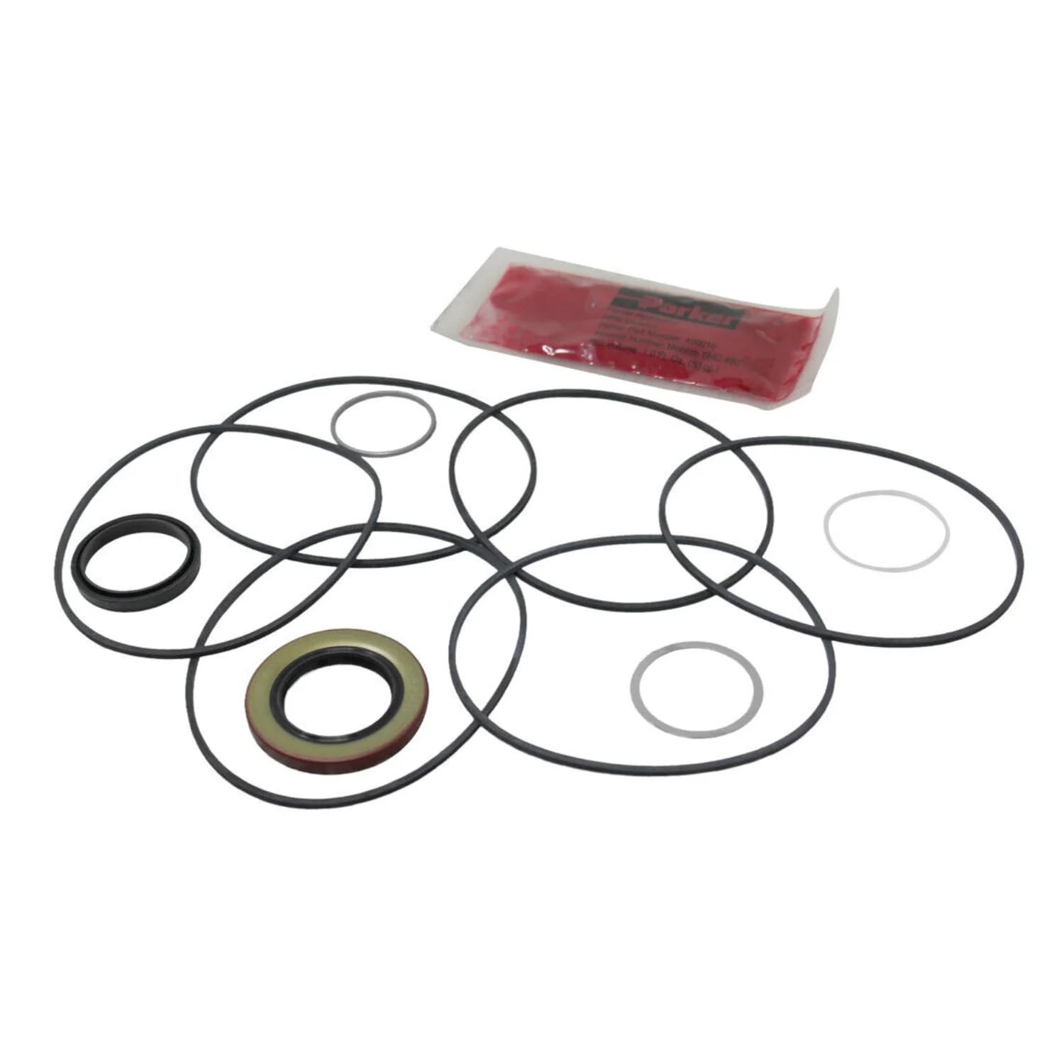 Aztec Hydraulics Replacement - Compatible with Seal Kit for Parker TF0240LS080AAFB - Hydraulic Motor