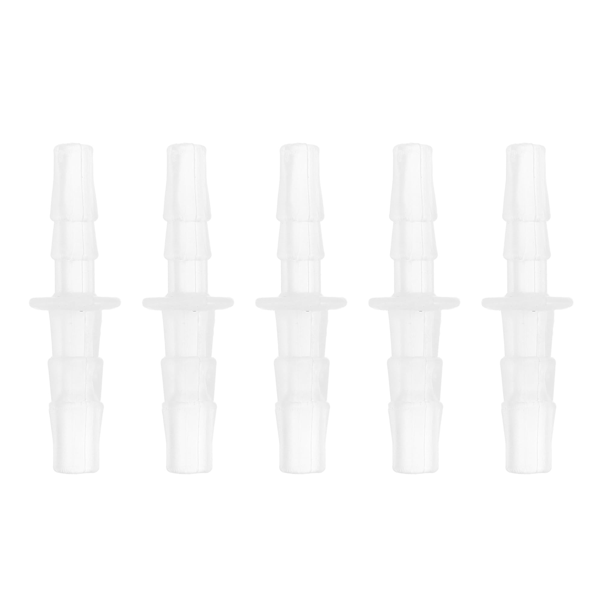 HEROFFIX 5 Pcs Aquarium Plastic Hose Barb Fitting 1/8