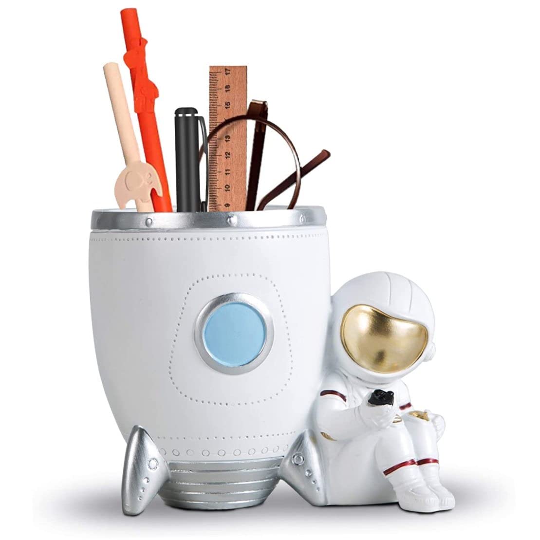 Porte-stylo bureau fusée : rangez vos crayons et libérez l'espace