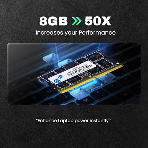 Image of EVM 8GB DDR5 4800MHz Laptop RAM with High Performance Memory Module-10 Years Warranty (EVMT8G4800S88P)